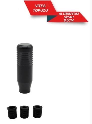 VİTES TOPUZU ALÜMİNYUM SİYAH 8,5 CM Kod:6219306