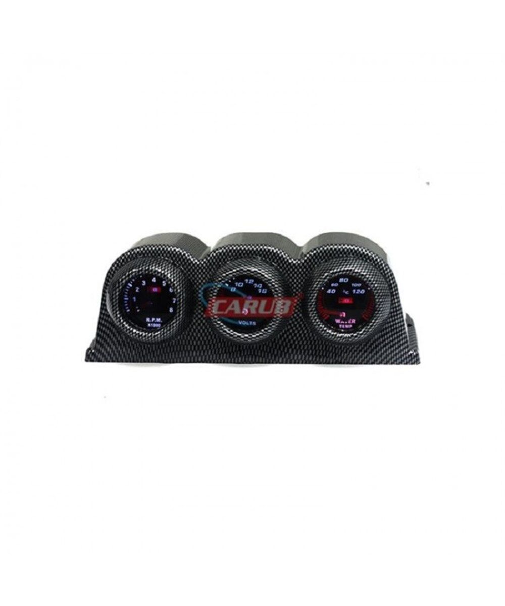 TAKOMETRE 3 LÜ YATAY DEVİR-VOLT-HARARET KOD:4663602