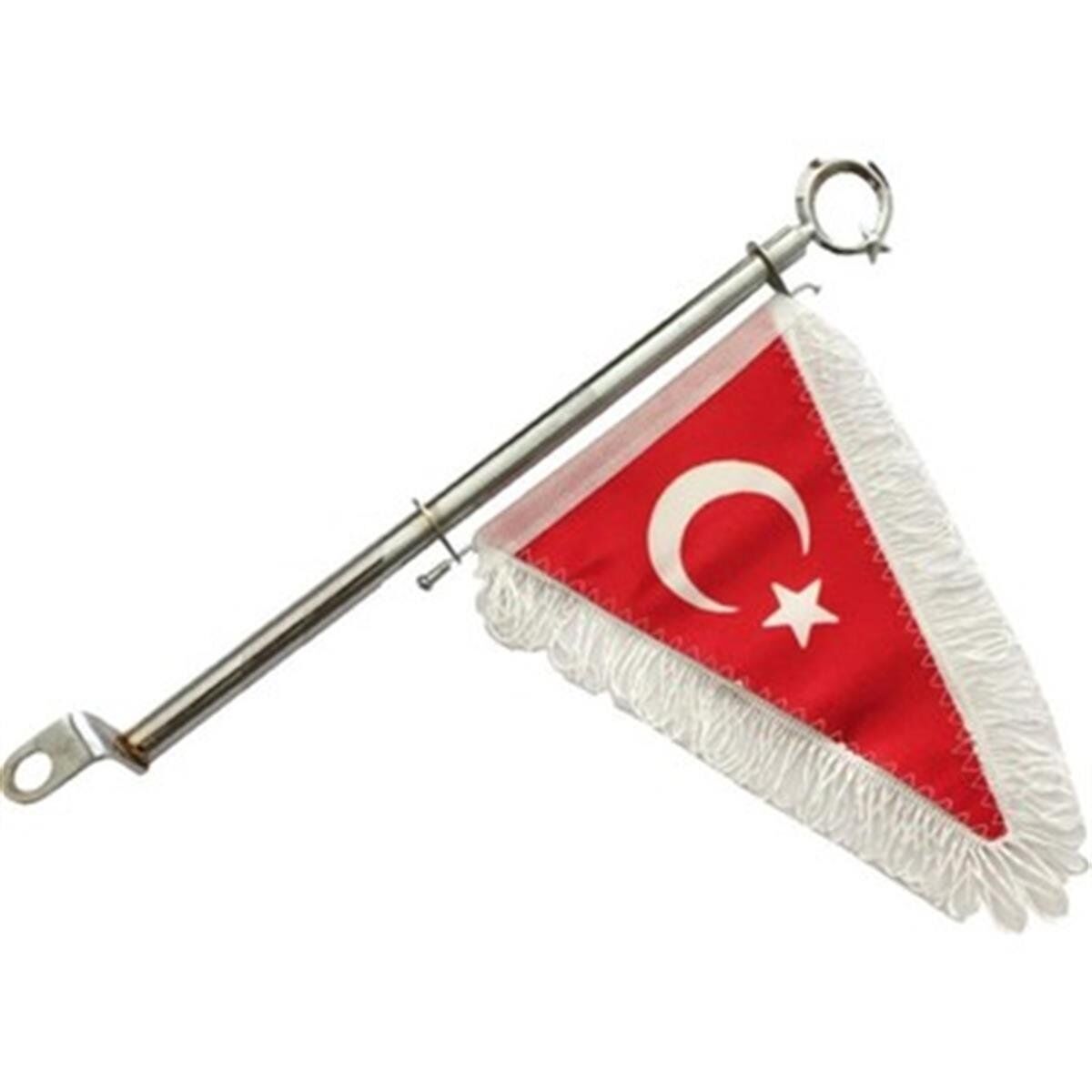 MAKAM BAYRAĞI KROM RENK BAYRAK DİREĞİ KOD:800201016