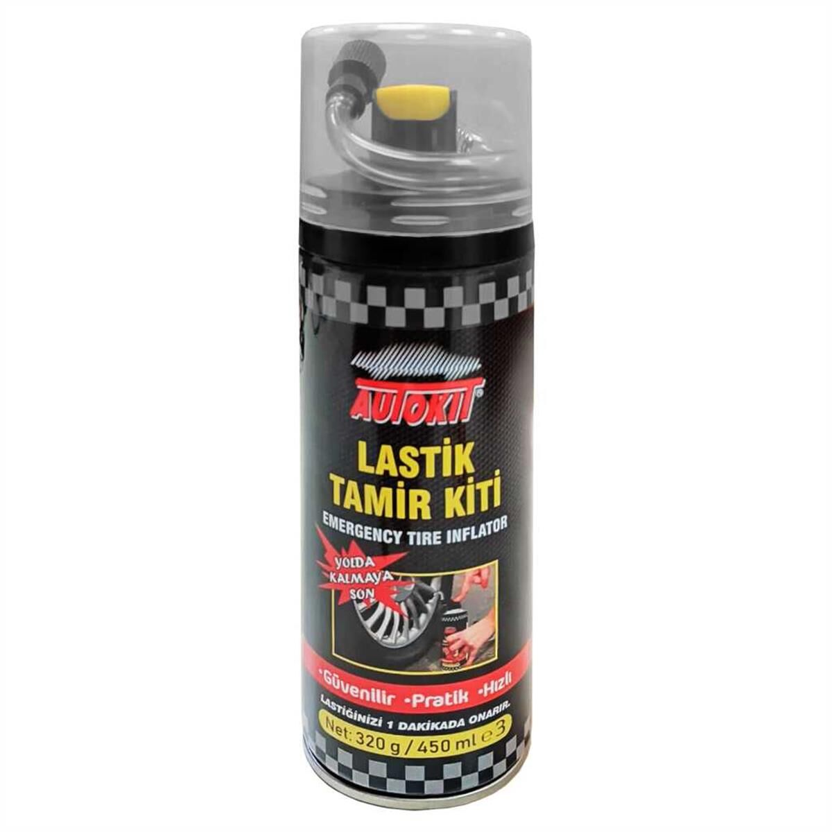 LASTİK TAMİR SPREYİ AUTOKİT KOD:FA21086