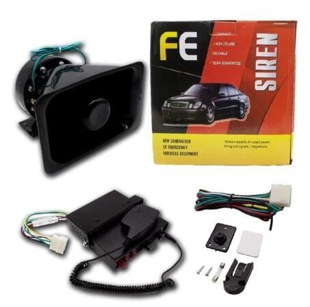 SİREN PROFESYONEL+MİKROFONLU 100W 12V KOD:2742306