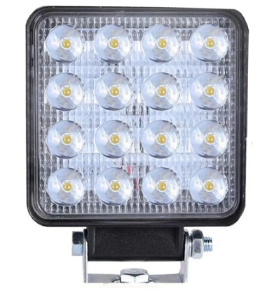 ÇALIŞMA LAMBASI 16 LED KARE KOD:9918