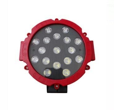 ÇALIŞMA LAMBASI BEYAZ 17 LED 57W YUVARLAK KOD:9919