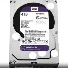 WD Purple 4TB 3,5'' SATA III 6Gbit/s 64MB 7/24 Güvenlik Kamerası Diski WD40PURZ WD40PURZ