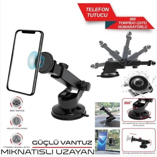 TELEFON TUTUCU UZAYAN MIKNATISLI VANTUZLU KOD:5901971