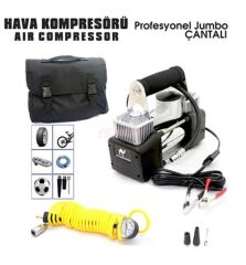 HAVA KOMPRESÖRÜ METAL ÇİFT PİSTON PROFESYONEL JUMBO ÇANTALI KOD:2491307