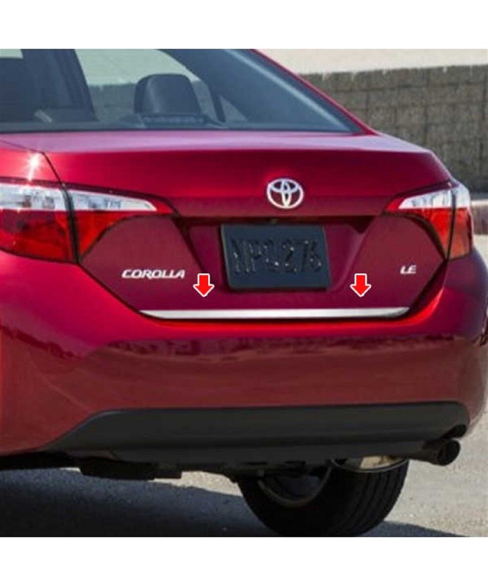 TOYOTA COROLLA 2014 SONRASI KASA BAGAJ ALT ÇITASI KROMU KOD:K00119