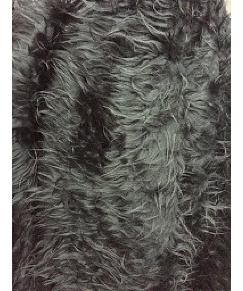 TORPİDO ÜSTÜ UZUN TÜYLÜ PELUŞ ÖRTÜ SİYAH 140X40CM KOD:19
