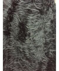 TORPİDO ÜSTÜ UZUN TÜYLÜ PELUŞ ÖRTÜ SİYAH 140X40CM KOD:19