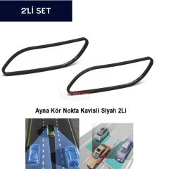 AYNA KÖR NOKTA KAVİSLİ SİYAH 2Lİ KOD:0221230