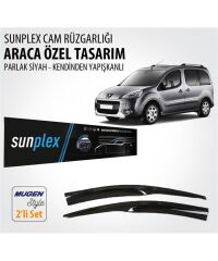 CAM RÜZGARLIK 2'Lİ PARTNER TEPEE BERLİNGO 2008 VE SONRASI KOD:SPS38