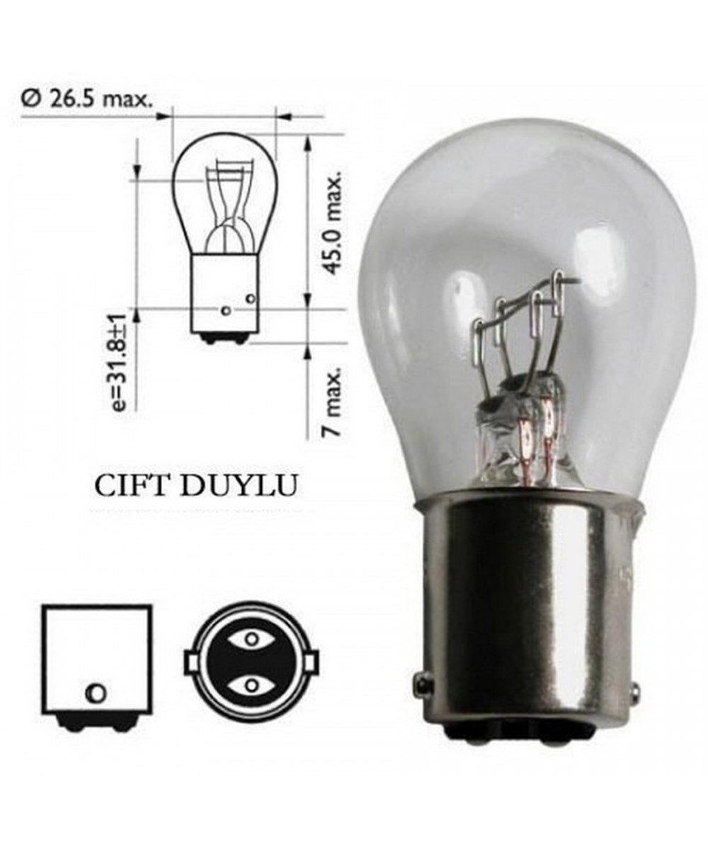 1176 AMPUL 24V KOD:800201006