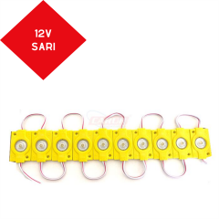 PARMAK LED 12V MERCEKLİ SARI BÜYÜK ÇİPLİ KOD:0409948