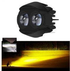 LAMBA MOTOR ÇİFT LENS BEYAZ/SARI DÜZ YANAR Y2-05