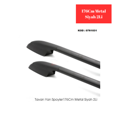 PORT BAGAJ (TAVAN ÇITASI ) 176 CM METAL SİYAH 2 Lİ KOD:0761031