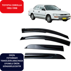 CAM RÜZGARLIK 4'LÜ TOYOTA COROLLA 1992-1998 KOD:1320504