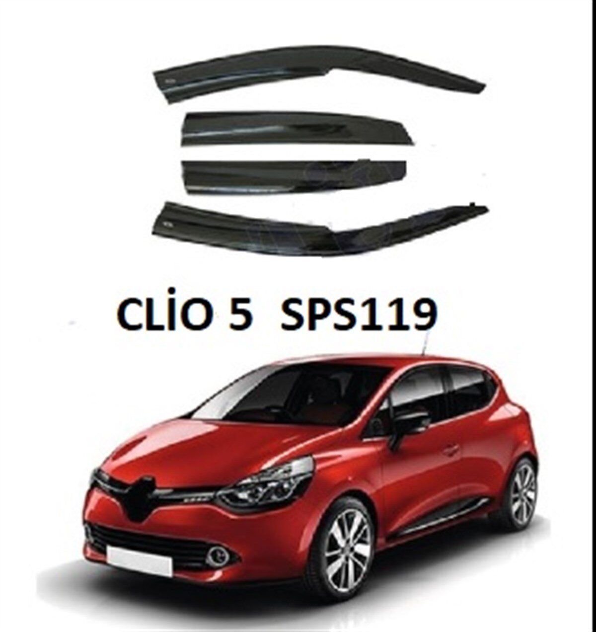 CAM RÜZGARLIK 4'LÜ RENAULT CLİO 5 2020 SONRASI KOD:SPS119