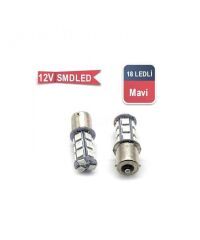 93 AMPUL FREN ÇAKAR MAVİ 12V 18 LEDLİ TAKIM KOD:0404114