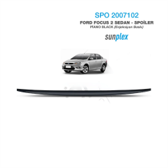 BAGAJ ÇITASI SPOİLER FORD FOCUS 2 SD 2004-2010 PİANO BLACK KOD:2007102