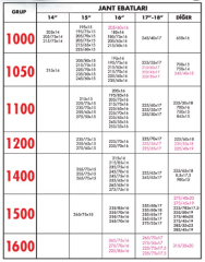 KAR ZİNCİRİ 4X4 NO1000  KOD:1000