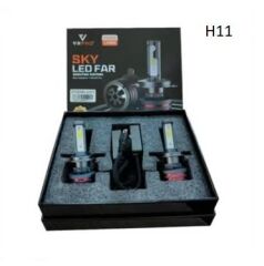 Vrpro SKY Series H11 Led 35W 6500K Beyaz Işık 15000 Lümen  KOD:SKYH11