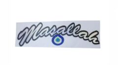 HOLOGRAM MAŞALLAH YAZI KÜÇÜK 5X15 KOD:1245