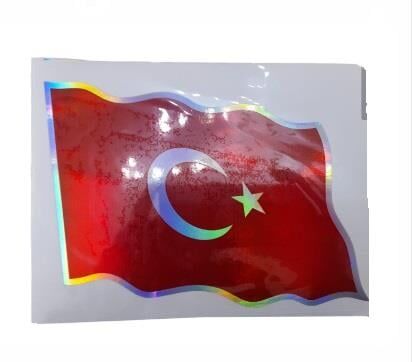 HOLOGRAM DALGALI BAYRAK BÜYÜK 20X28