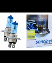 SENTİNEL H4 AMPUL 12V SÜPER BEYAZ IŞIK 2'Lİ KOD:BSH4