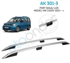 PORT BAGAJ TAVAN ÇITASI VOLKSWAGEN CADDY 2021 SONLARI LÜX KOD:AK301-3