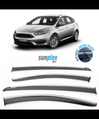 CAM RÜZGARLIK 4'LÜ FORD FOCUS5 HB-SD KROMLU 2018 SONRASI KOD:SP-S-1007001