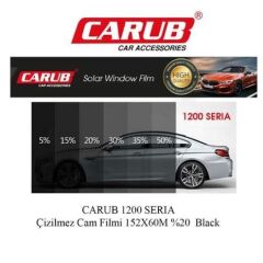 Cam Filmi Çizilmez 1800 SERIA ORJ 152X60 %20 Black Kod:1236372