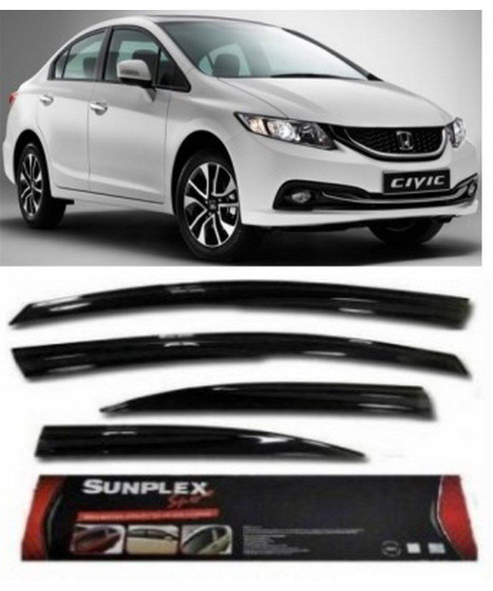 CAM RÜZGARLIK 4'LÜ HONDA CİVİC 2012-2016 KOD:SPS23