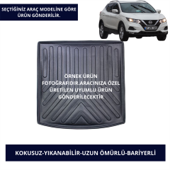 BAGAJ HAVUZU MODELLERİ NİSSAN ARAÇLAR- SİYAH RENK