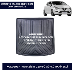 BAGAJ HAVUZU MODELLERİ RENAULT ARAÇLAR- SİYAH RENK 3