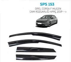 OPEL CORSA F MUGEN CAM RÜZGARLIĞI 2019-2024 4Parça SPS153